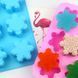 Силиконовая форма для свечей и мыла "Снежинки" candle_mold_snowflakesn_set фото 1