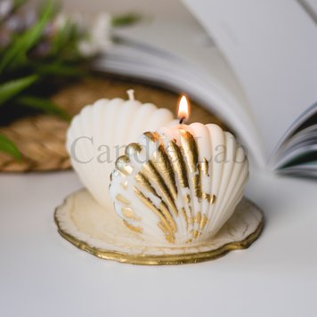 Силиконовая форма для свечей и мыла "Ракушка" candle_mold_shell_s фото