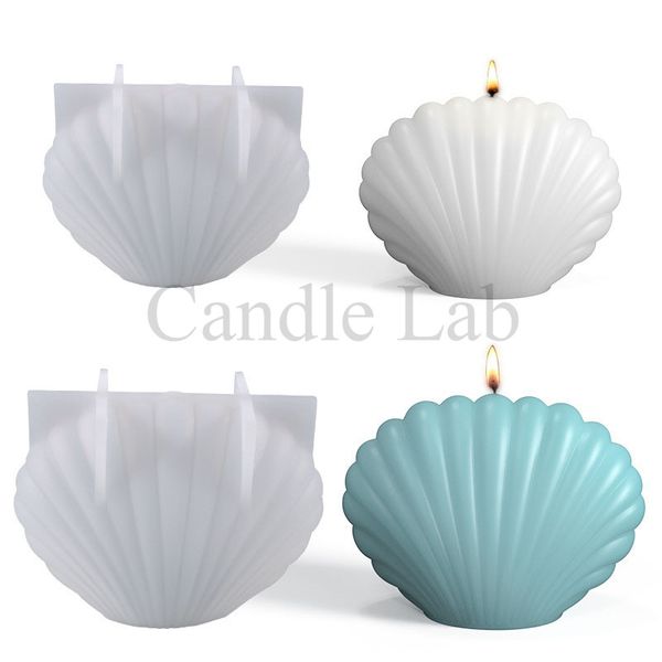 Силиконовая форма для свечей и мыла "Ракушка" candle_mold_shell_s фото