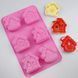 Силиконовая форма для мыла и свечей "Домики" (3 вида) soap-mold-cookies-house фото 1