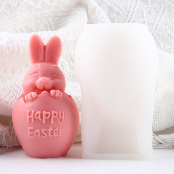 Силиконовая форма для свечей и мыла "Happy Easter" mold_happy_easter фото