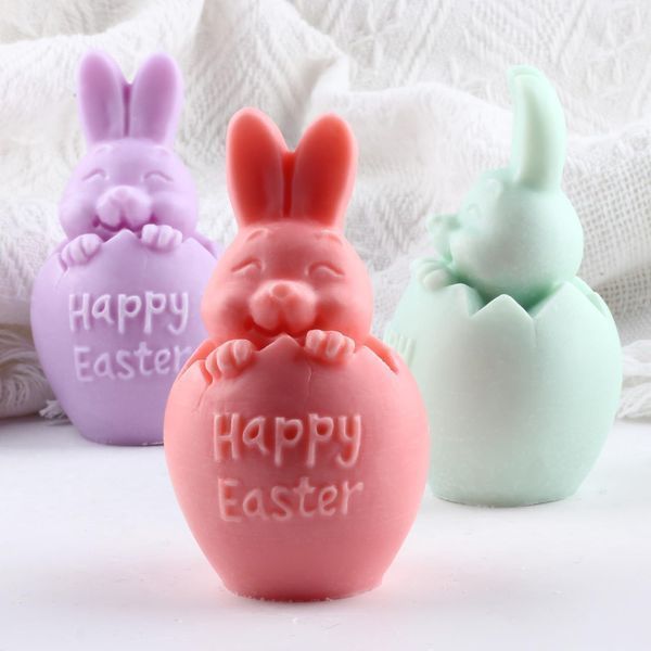 Силиконовая форма для свечей и мыла "Happy Easter" mold_happy_easter фото