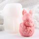 Силіконова форма для свічок та мила "Великодній кролик" mold_easter_rabbit2 фото 3