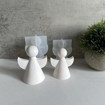Силіконова форма для свічки "Янгол" candle_mold_angel фото