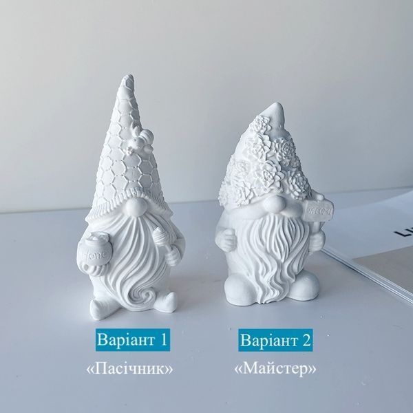 Силіконова форма для свічок та мила "Сільські гноми" mold-village-gnome-1 фото