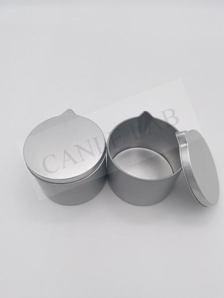 Банка для массажных свечей "Токио", серебро Tokio-120-silver фото