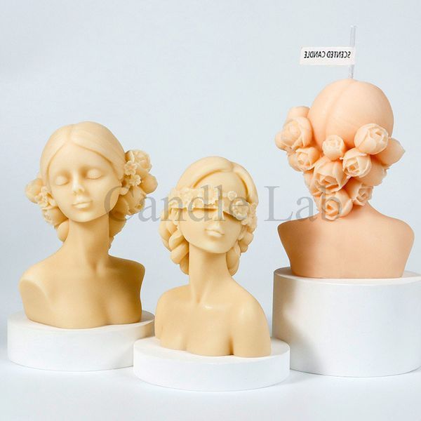 Силиконовая форма для свечей и мыла "Амелия" candle_mold_amelia фото