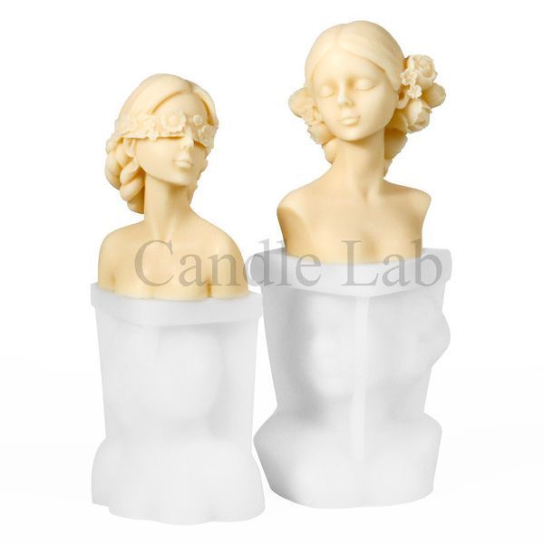 Силиконовая форма для свечей и мыла "Амелия" candle_mold_amelia фото