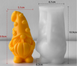 Силіконова форма для свічки "Гном з гарбузом" mold-gnome-pumpkin фото 3