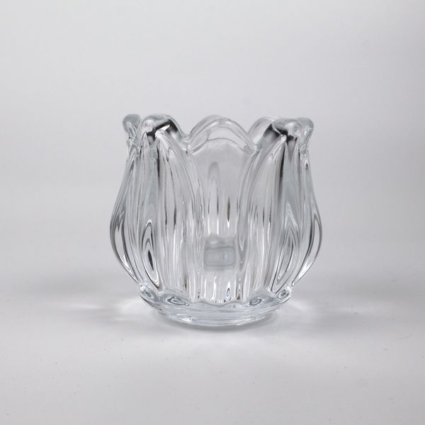 Подсвечник стеклянный "Тюльпан" holder-tulip-crystal фото