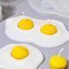 Набор силиконовых форм для подставки и свечи "Яичница" mold-eggshell-set фото 3