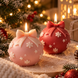 Силиконовая форма для свечи "Рождественский шар" mold-christmas-ball фото 1
