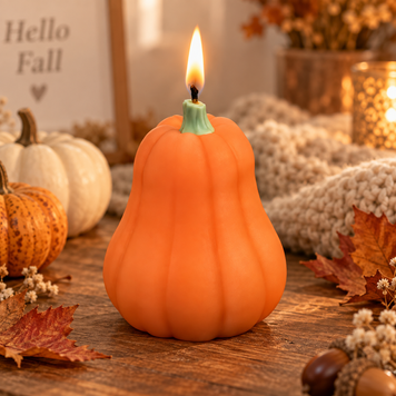 Силиконовая форма для свечи "Мускатная тыква" mold-muskat-pumpkin фото