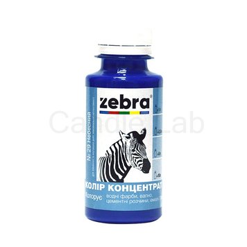 Колер-концентрат Зебра 29, небесный, 100мл Zebra-29 фото