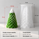 Силиконовая форма для свечи "Лесная елка" mold-forest-ch-tree-s фото 2