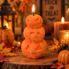 Силиконовая форма для свечи "Тыквенное трио" mold-pumpkin-trio фото 1