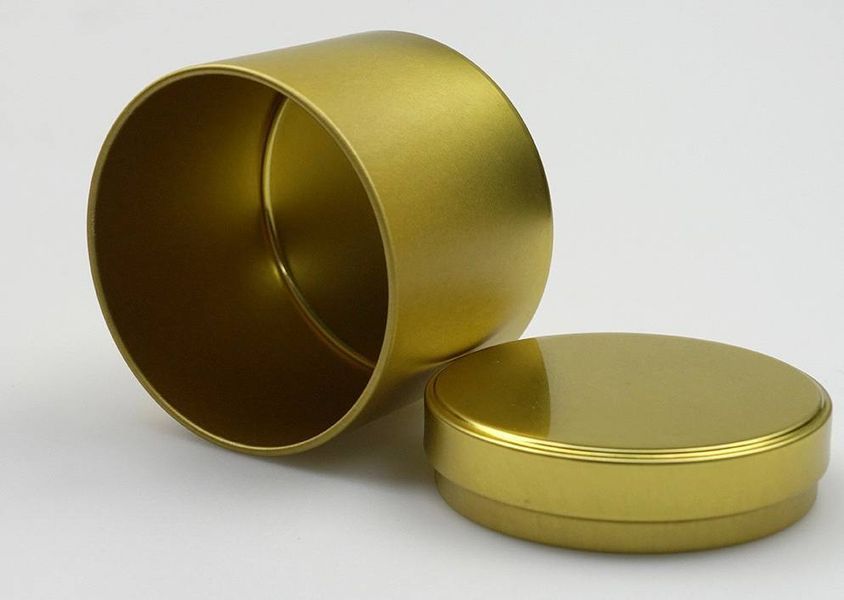 Банка для свічок "Берлін", золото, 90мл Berlin-90-gold фото