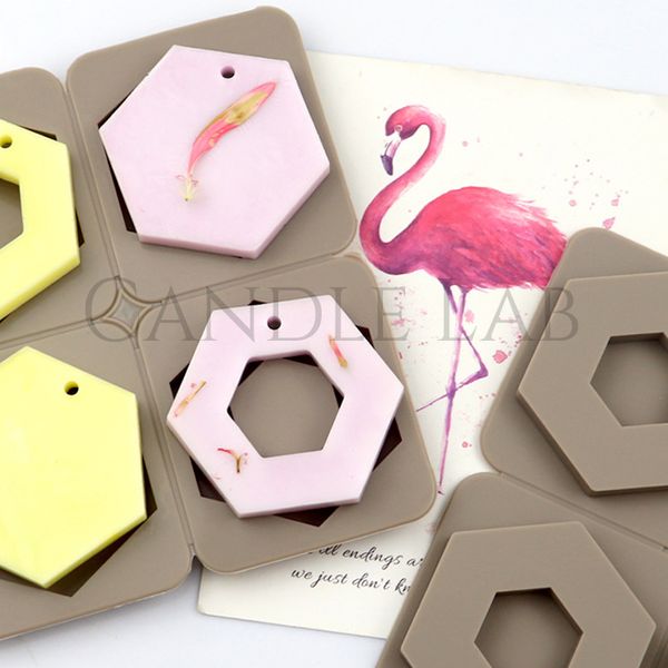 Силіконова форма для аромасаше "Шестикутний мікс" sachet_hexagon_set4 фото