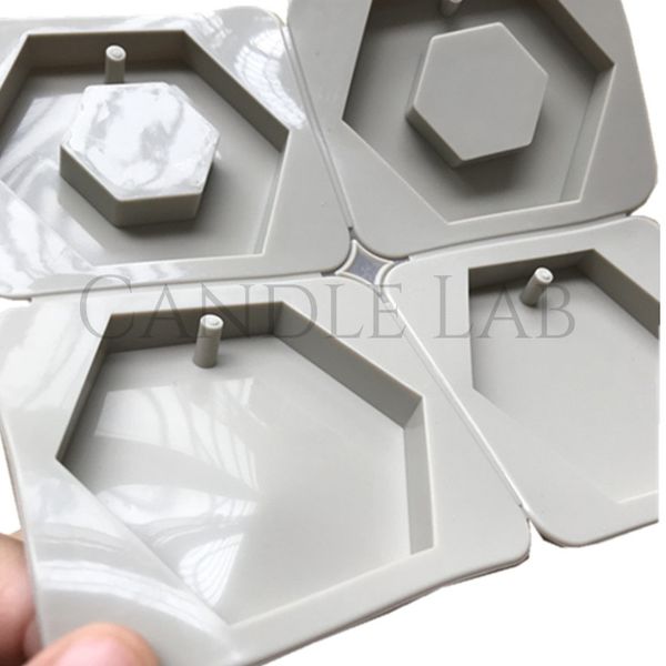 Силіконова форма для аромасаше "Шестикутний мікс" sachet_hexagon_set4 фото