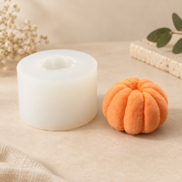Силіконова форма для свічки "Чищений мандарин" mold-mandarin-peel-s фото