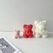 Силиконовая форма для свечей и мыла "Цветочный мишка" mold_flower_bear_s фото 5