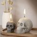 Силіконова форма для свічок та мила "Череп" candle_mold_skull_M фото 1