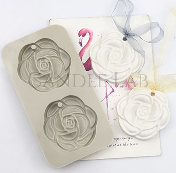 Силиконовая форма для аромасаше "Роза" sachet_rose_set фото